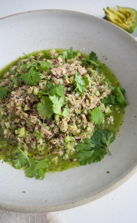 Aguachile de atún