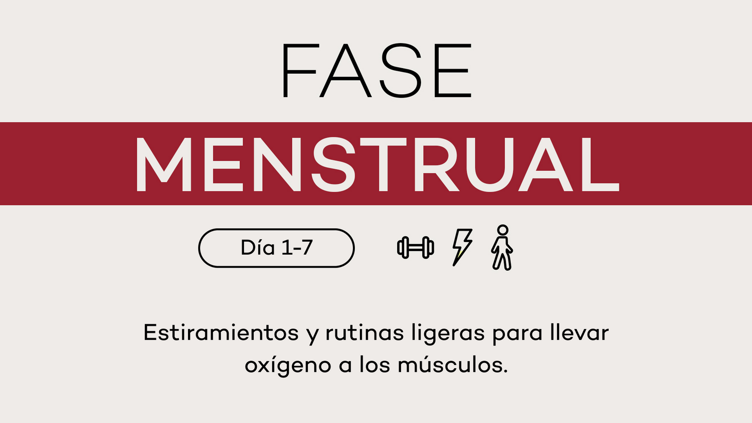 Fase 1: MENSTRUAL