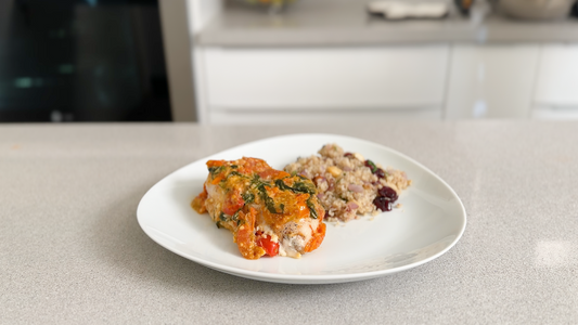 Pollo con Espinaca y Queso Feta