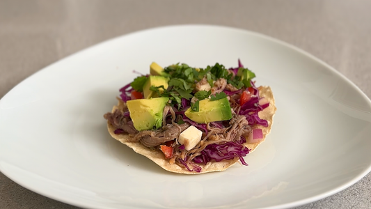 Tostadas de Salpicón de Res