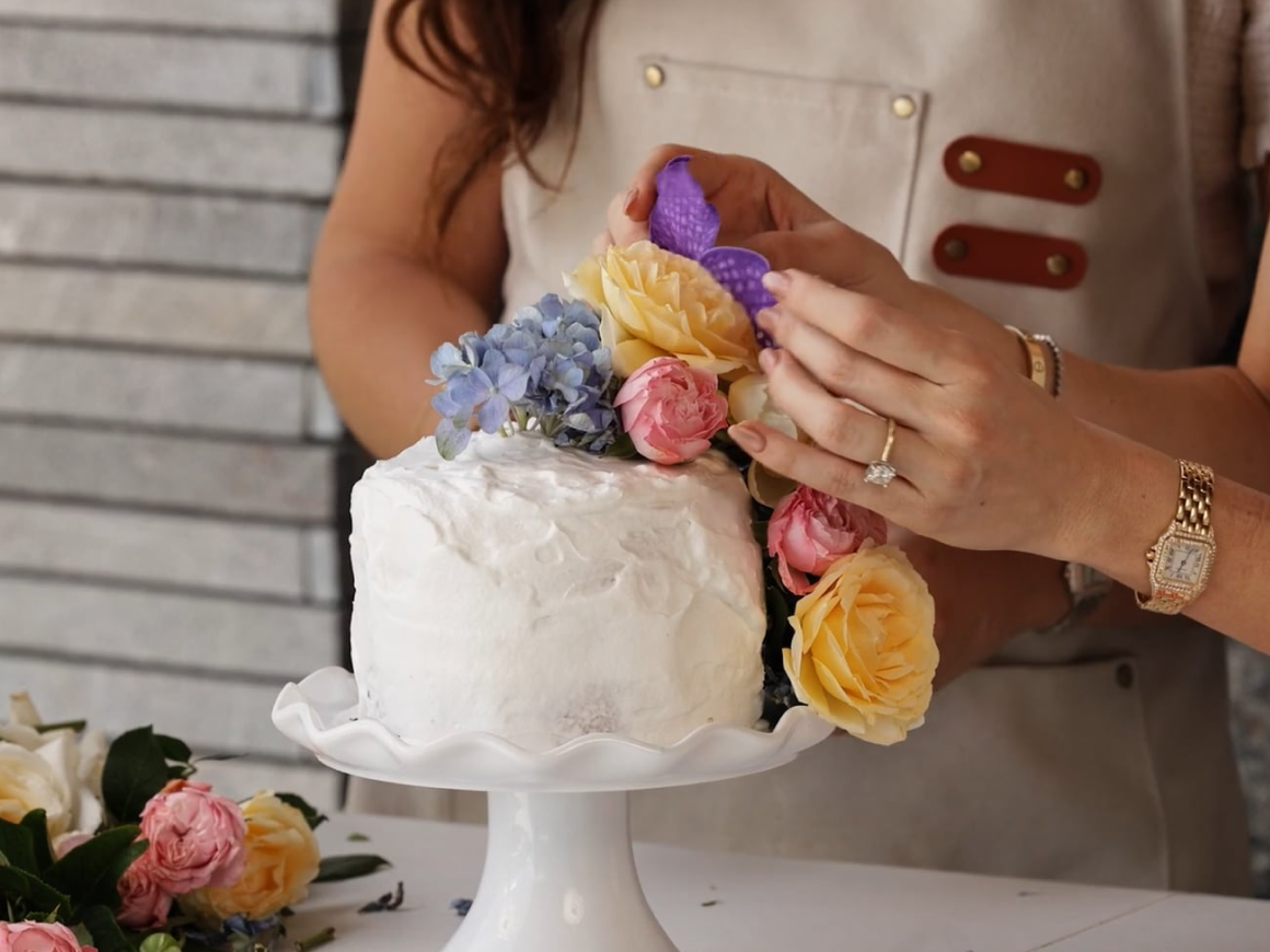 Flores al pastel