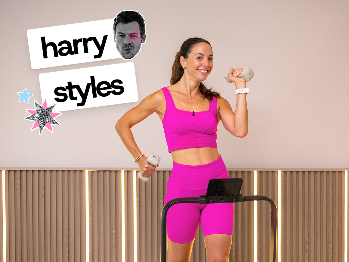 25min Harry Styles en caminadora