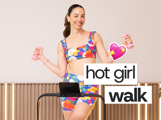 17min Hot Girl Walk en caminadora
