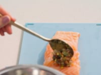 Salmón con costra