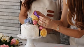 Flores al pastel