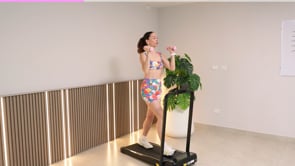 17min Hot Girl Walk en caminadora