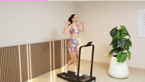 19min Señora Inalcanzable en caminadora