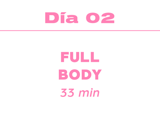 Dia 2: 33min Full Body 18