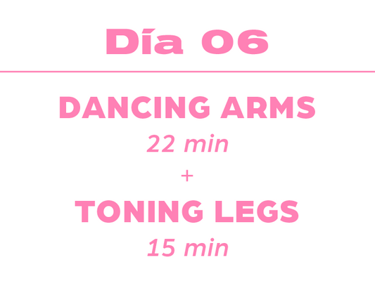 Día 6: 15min Toning Legs